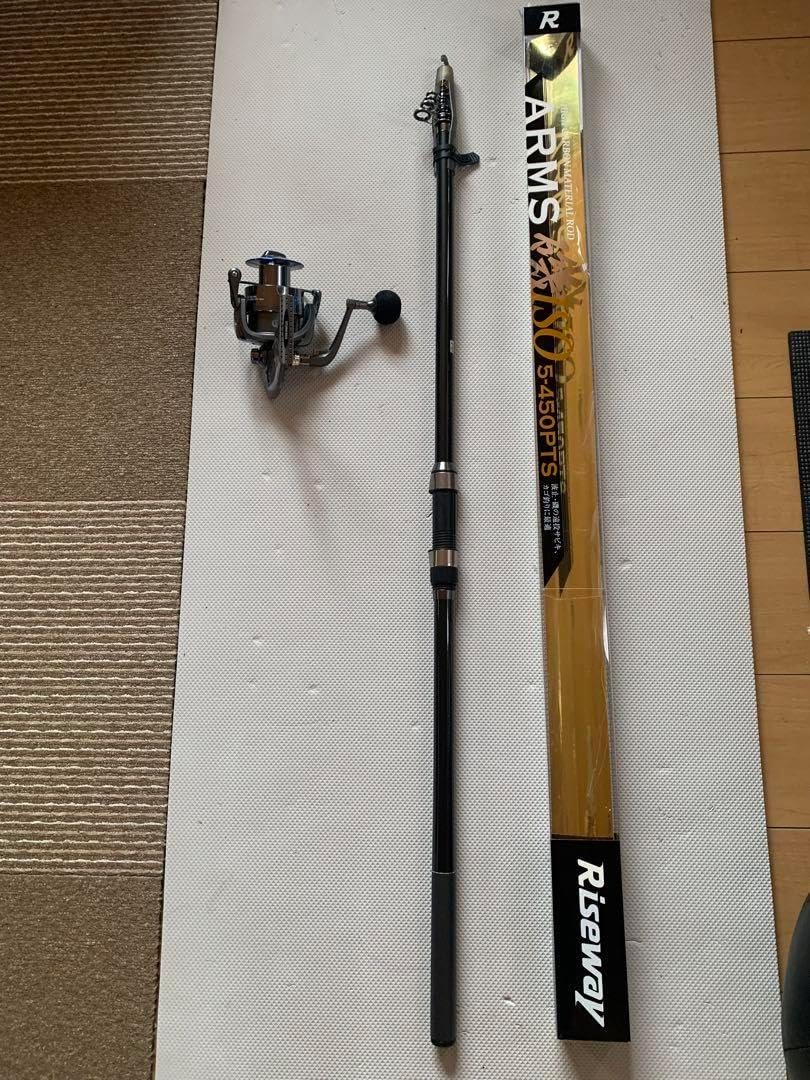 Rizeway ARMS 5-450PS 磯竿とリール（6000番）セット 磯竿 Rizeway ARMS 5-450PS 磯竿とリール6000番セット Rizeway